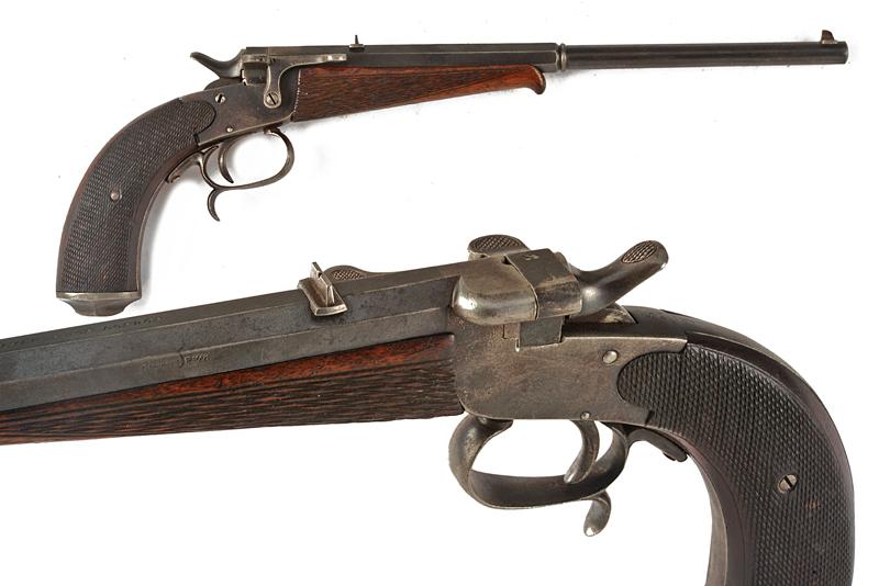 Pistola a retrocarica da sala di Mortimer & Son
