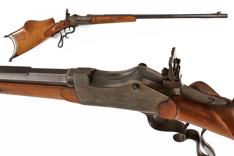 Fucile da tiro a retrocarica sistema Martine di Ludwig Faller