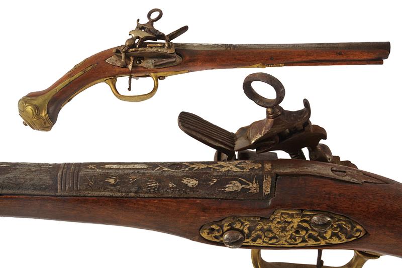 Pistola a pietra alla micheletta