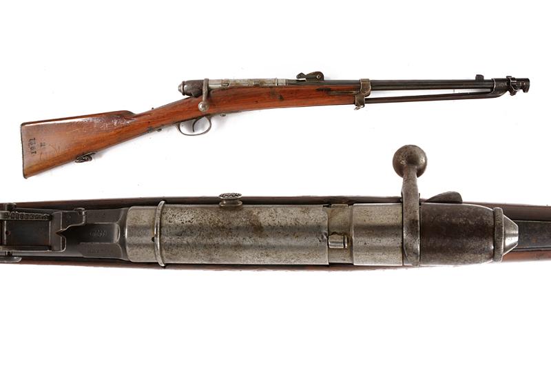 Fucile Vetterli a retrocarica mod. 1870 con baionetta