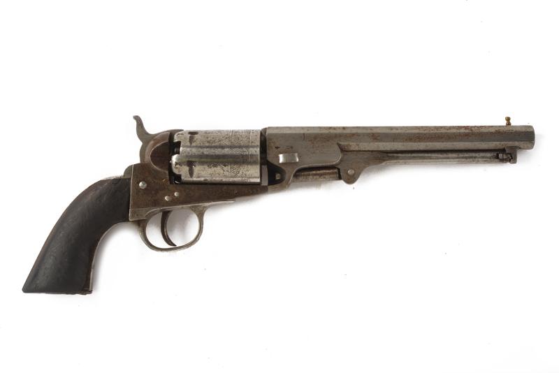 Revolver a luminello sul tipo Colt 1849 Pocket marcato Clement
