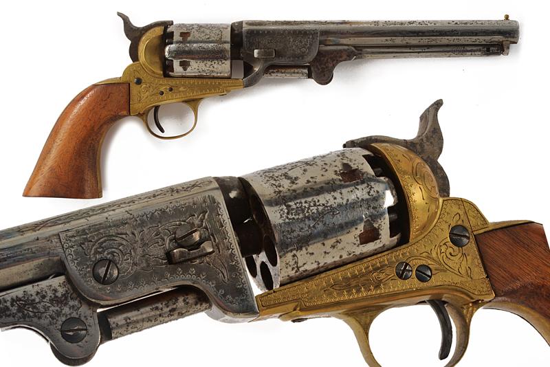 Revolver a luminello sul tipo Colt