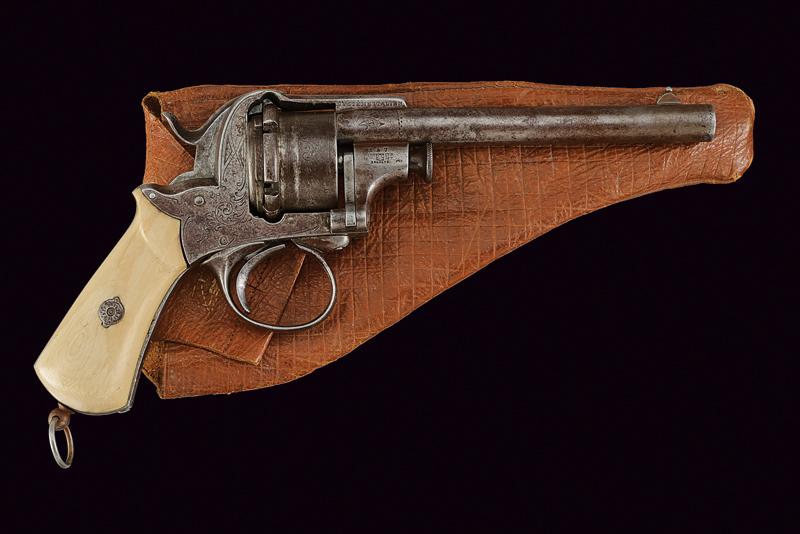 Raro revolver a spillo "Systeme Italien" di Guerriero