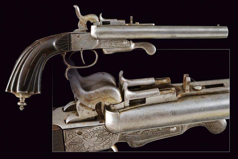 Pistola a spillo a due canne