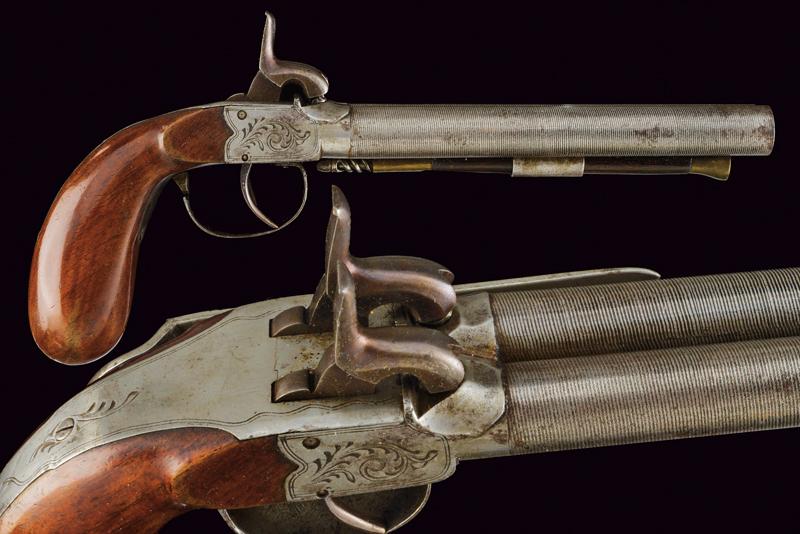 Pistola a luminello a due canne