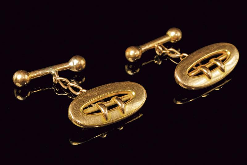 Polsini da camicia in oro