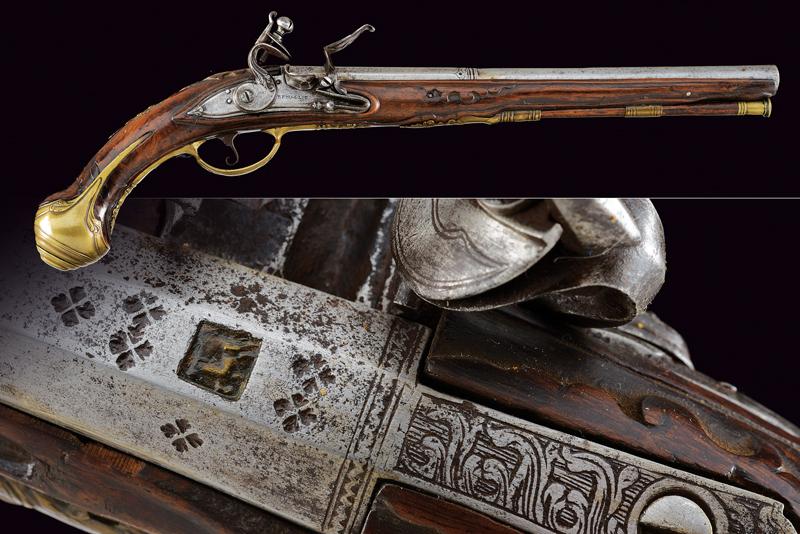 Pistola a pietra focaia di Benaglio