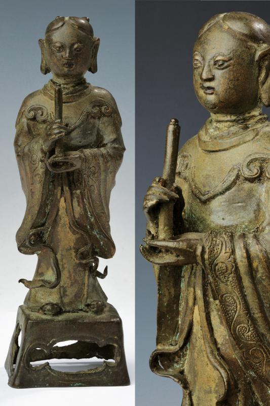 Figura in bronzo