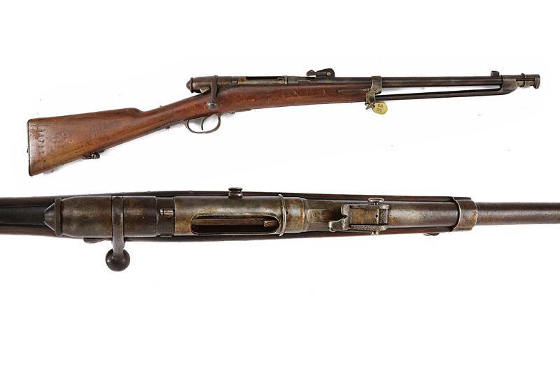 Moschetto Vetterli da cavalleria mod. 1870 con baionetta