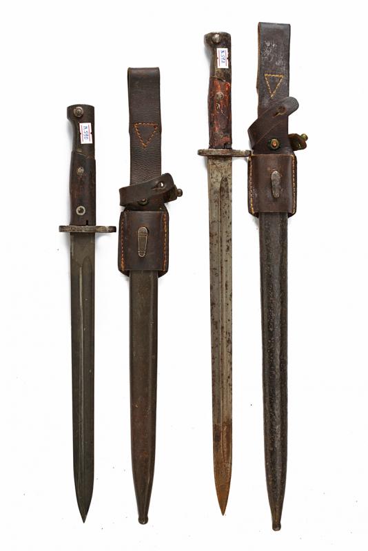 Lotto di due baionette Mod. 1924
