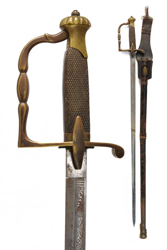 Spada Mod. 1833 da furieri e suonatori di fanteria