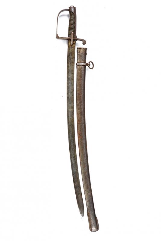 Sciabola per ufficiale d'artiglieria a cavallo derivata dal mod. 1833