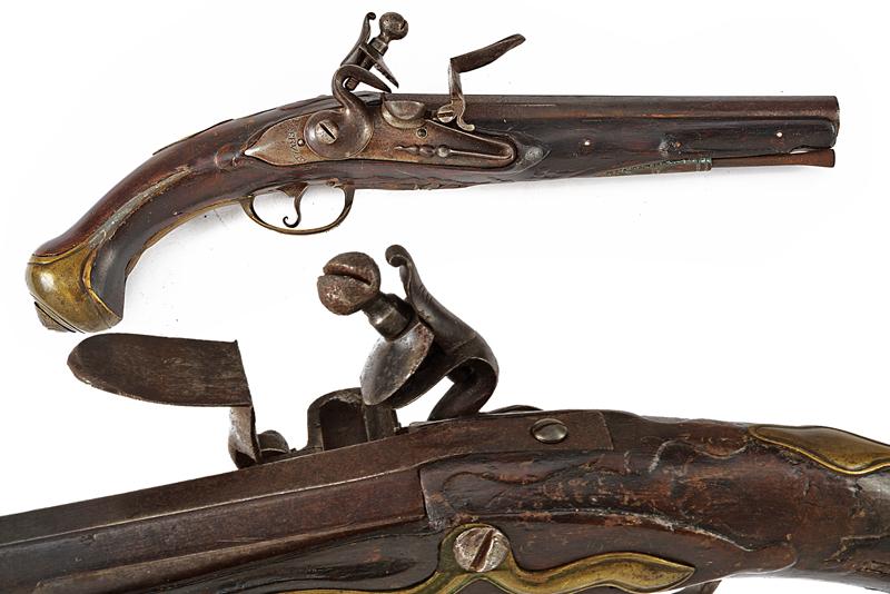 Pistola a pietra focaia