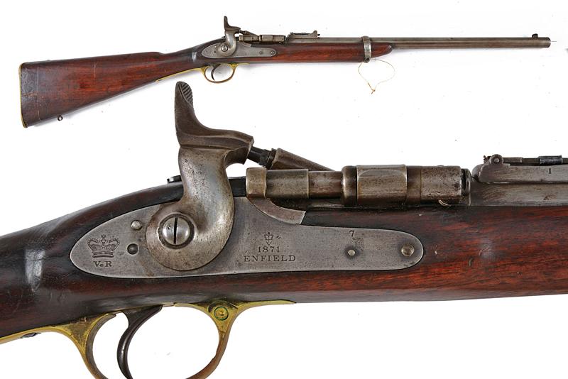 Carabina Snider Enfield a retrocarica