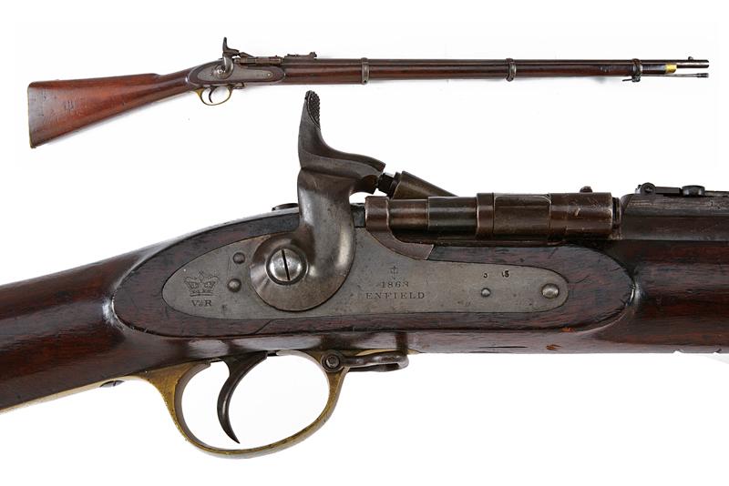 Fucile Enfield a tabacchiera a retrocarica di fanteria