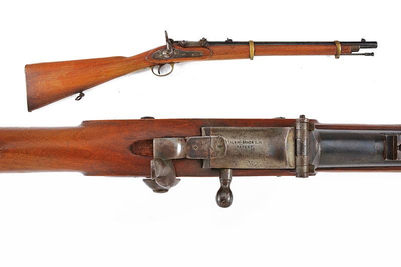 Carabina a retrocarica Albini-Braendlin mod. 53/67