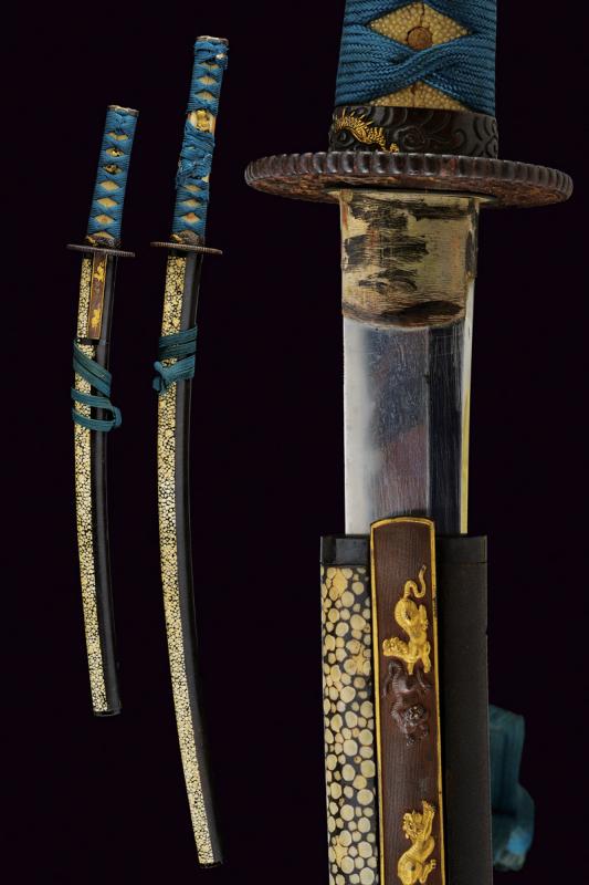 Raro Daisho con Katana firmata