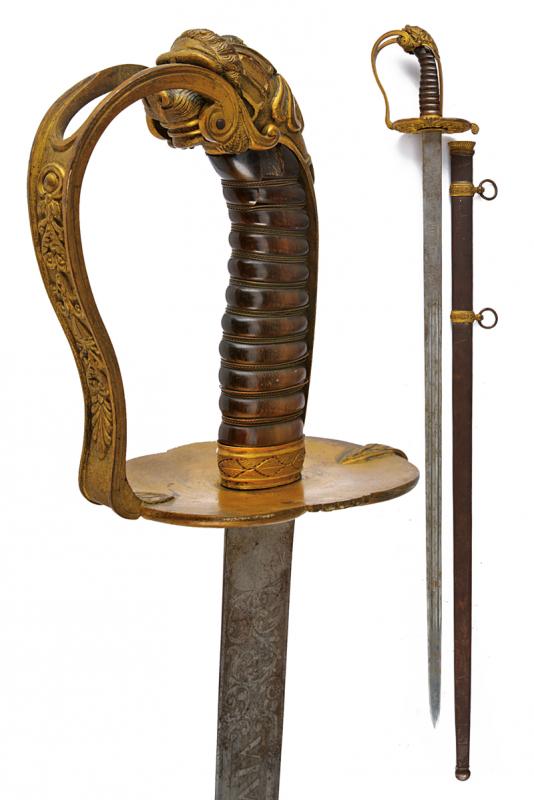 Spada da ufficiale della Guardia Civica Mod. 1847