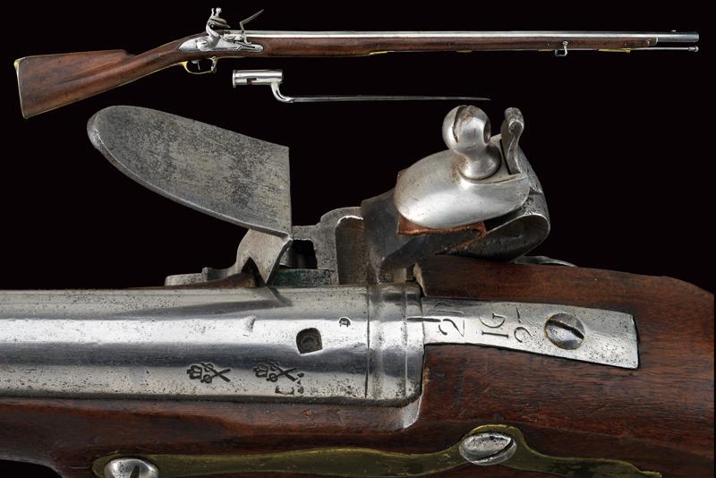 Fucile a pietra focaia da fanteria "BROWN BESS" con baionetta