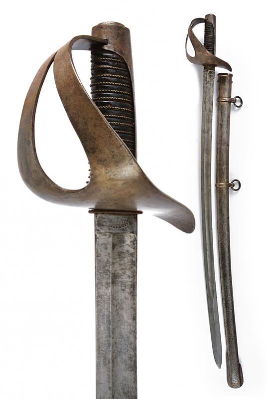 Sciabola da truppa di cavalleria leggera e da Carabinieri Reali a cavallo mod. 1834