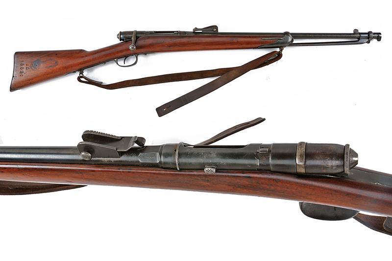 Moschetto Vetterli dei Reali Carabinieri Mod. 1870 con baionetta