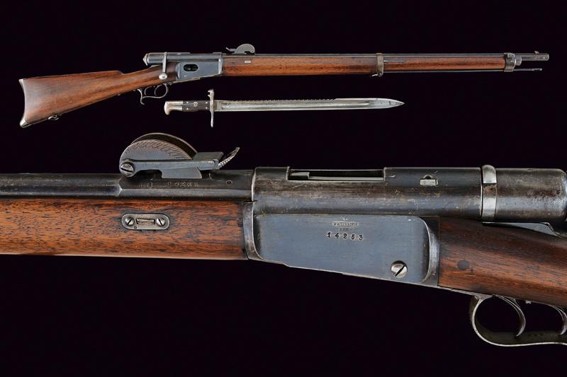Fucile Vetterli Mod. 1881 con baionetta
