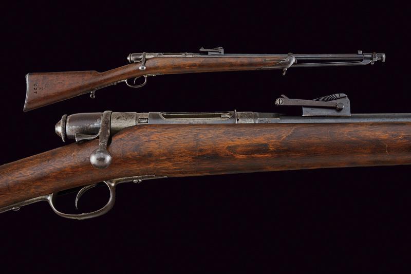 Moschetto Vetterli dei Reali Carabinieri Mod. 1870 con baionetta