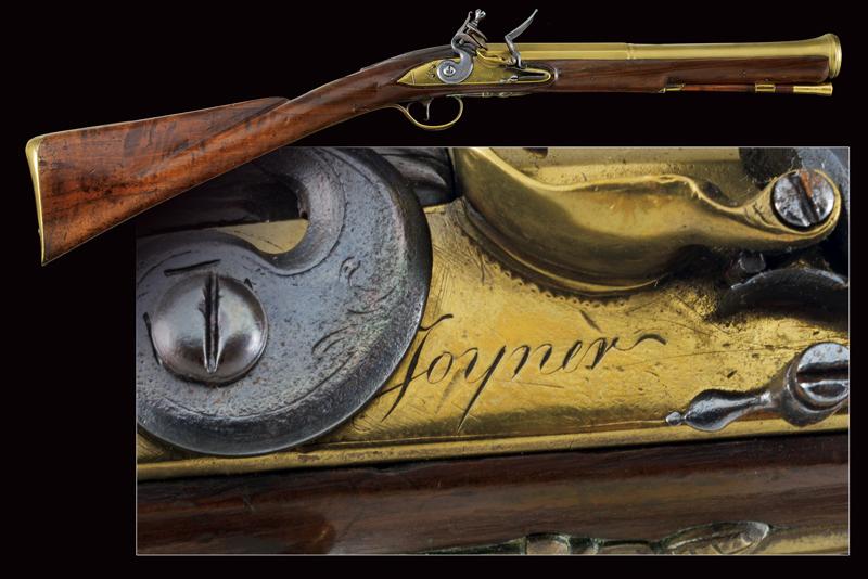 Trombone a pietra focaia da marina firmato Joyner