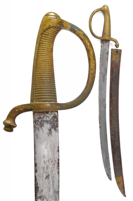 Sabre briquet firmata Landi