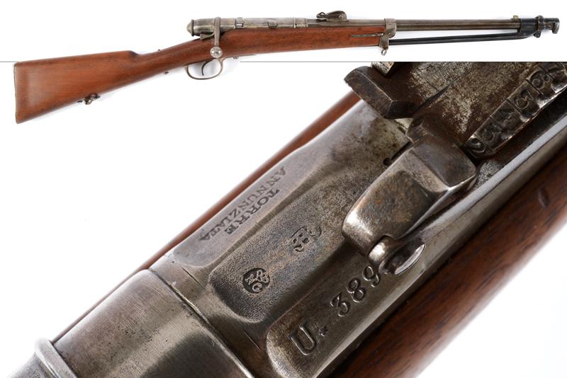 Moschetto Vetterli da cavalleria mod. 1870 con baionetta