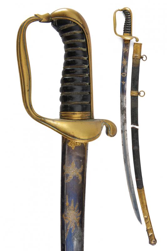 Sciabola da ufficiale dei cacciatori mod. 1819