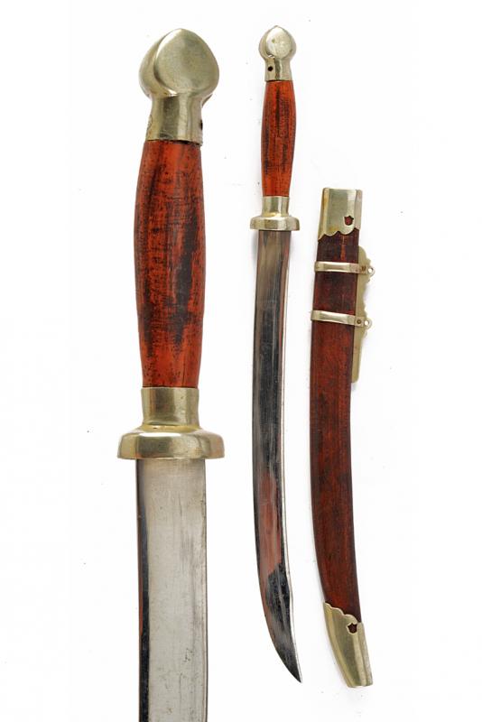 Miniatura di un Dao (sciabola)