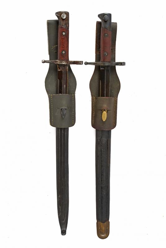 Lotto di due baionette mod. 1891
