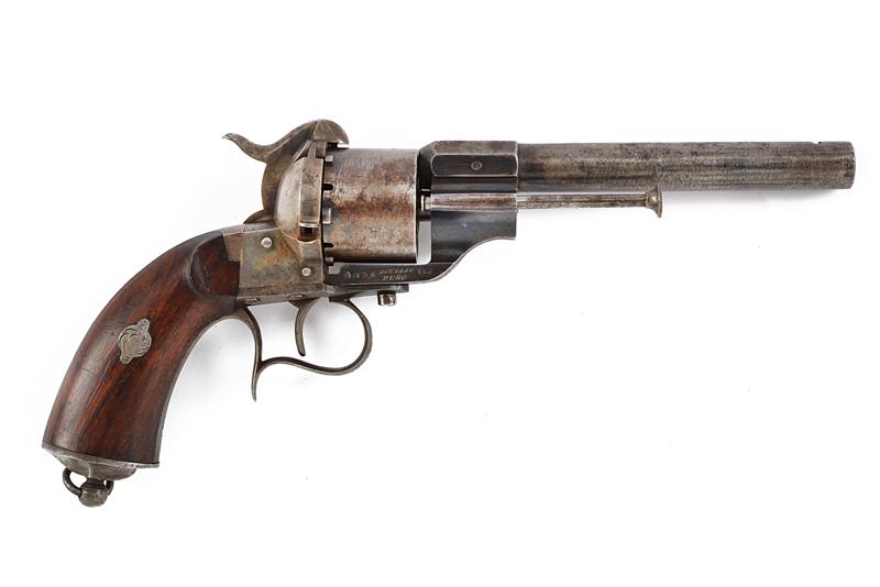 Revolver Glisenti a spillo "Lungo"