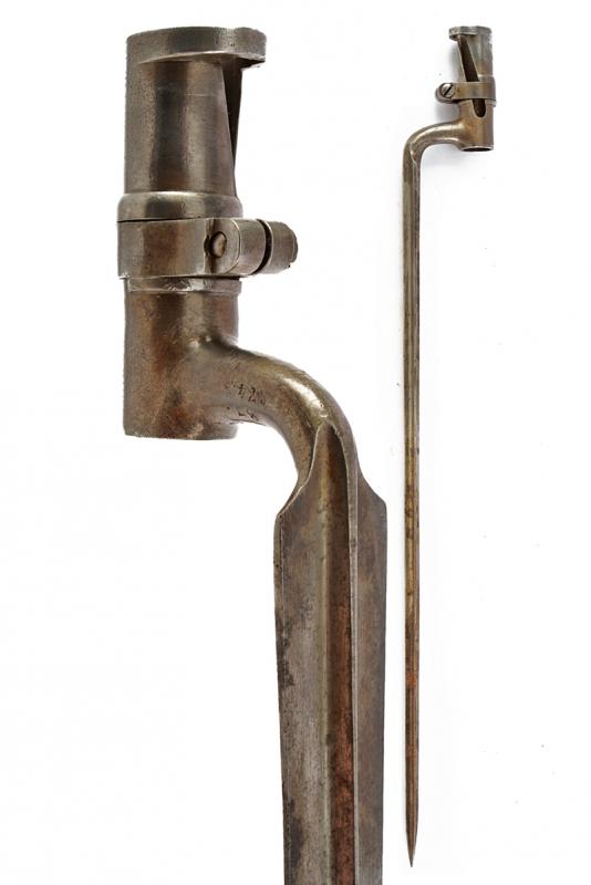 Baionetta a ghiera per fucile Lorenz Mod. 1854