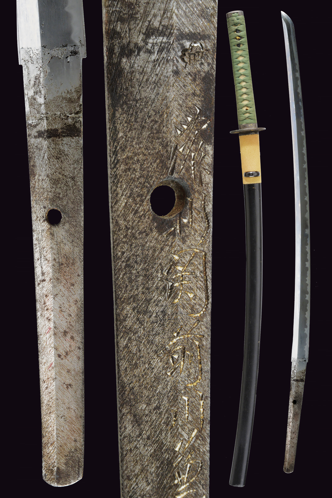 Katana firmata Noshu Seki Maekawa Kane Tsugu Saku Kore