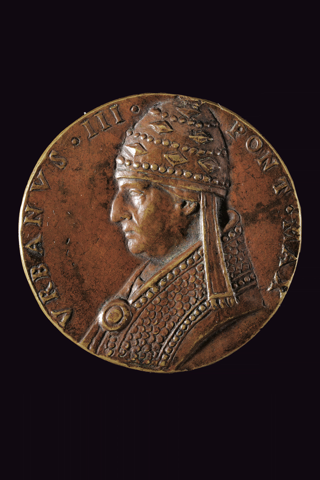Medaglia in bronzo Papa Urbano III