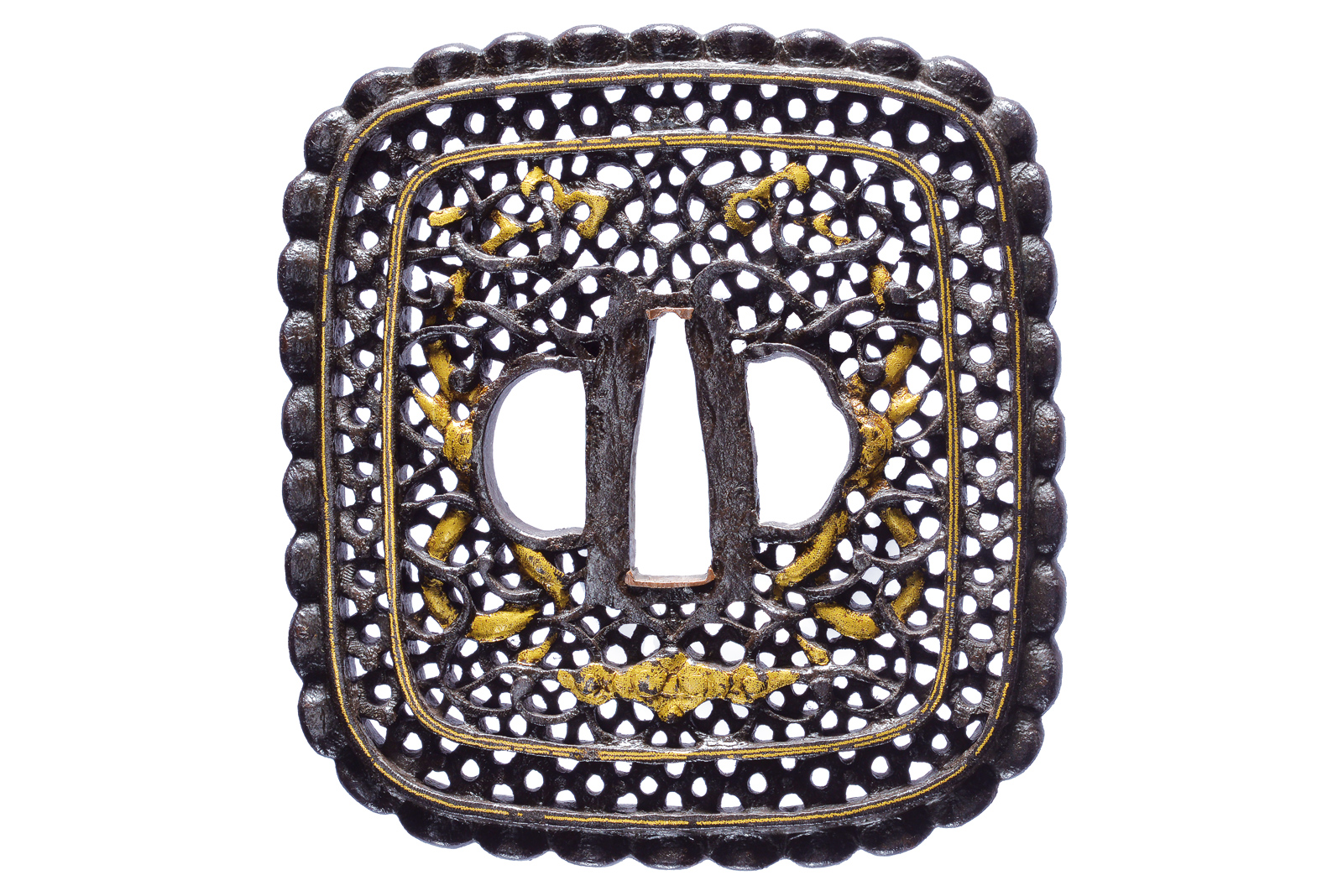 Tsuba in stile Namban tipo "Kanto"