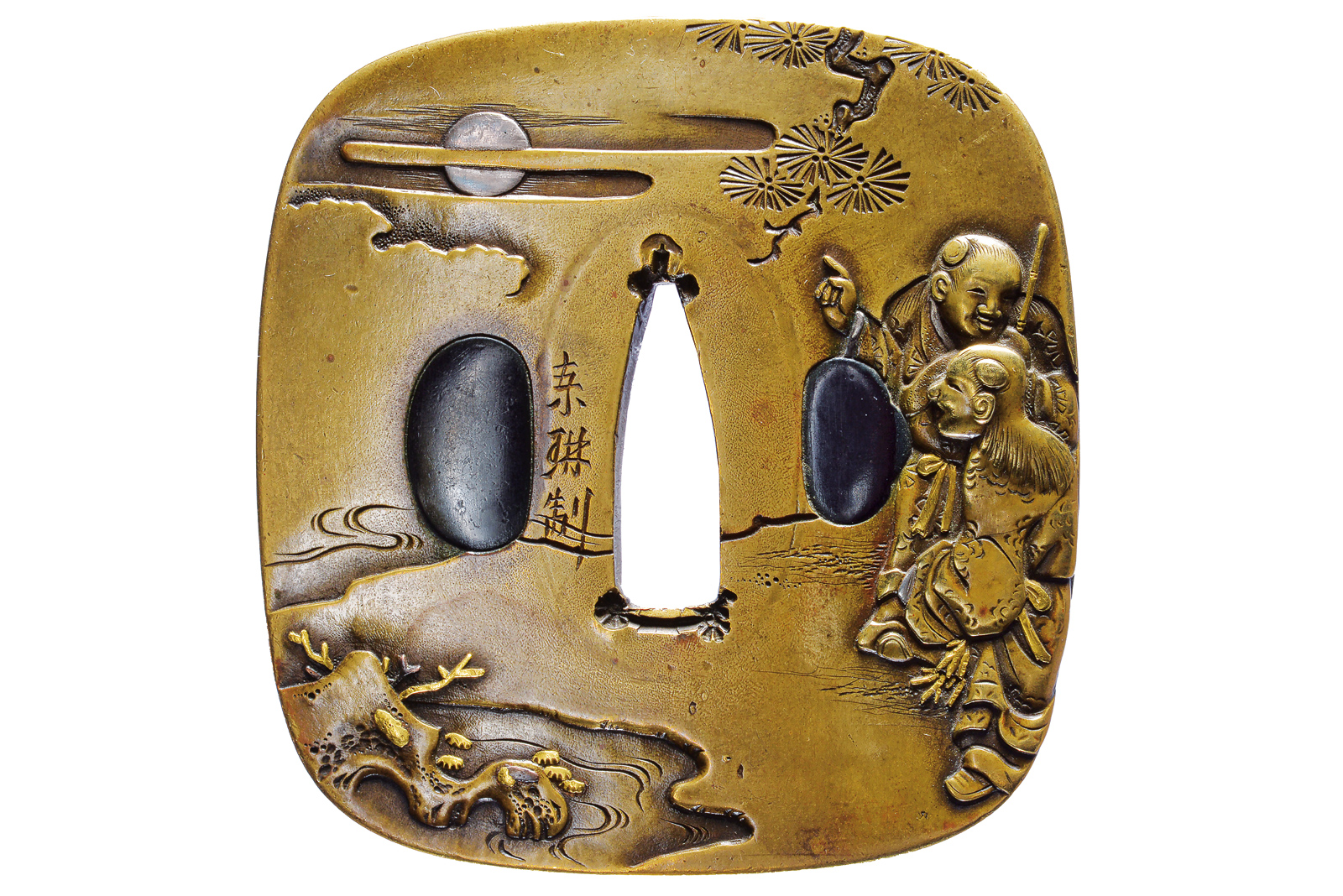 Bella tsuba firmata Torin sei