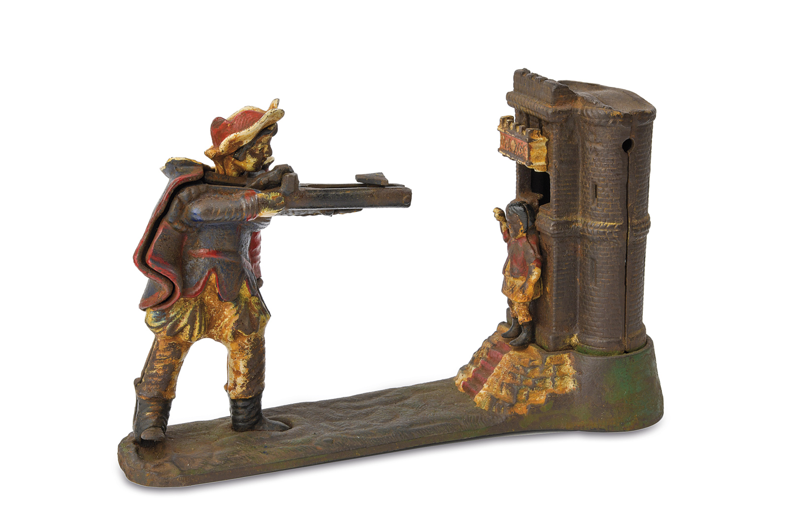 Salvadanaio in ferro "Guglielmo Tell"