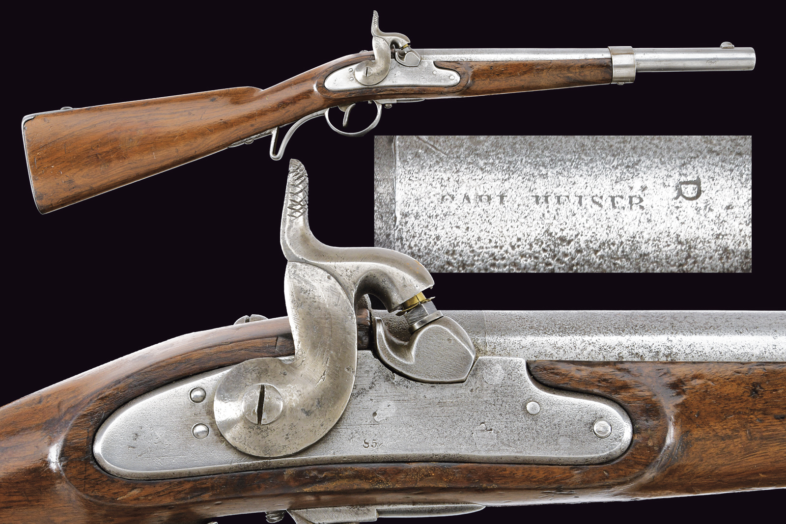 Kammerkarabiner a luminello mod. 1851/57