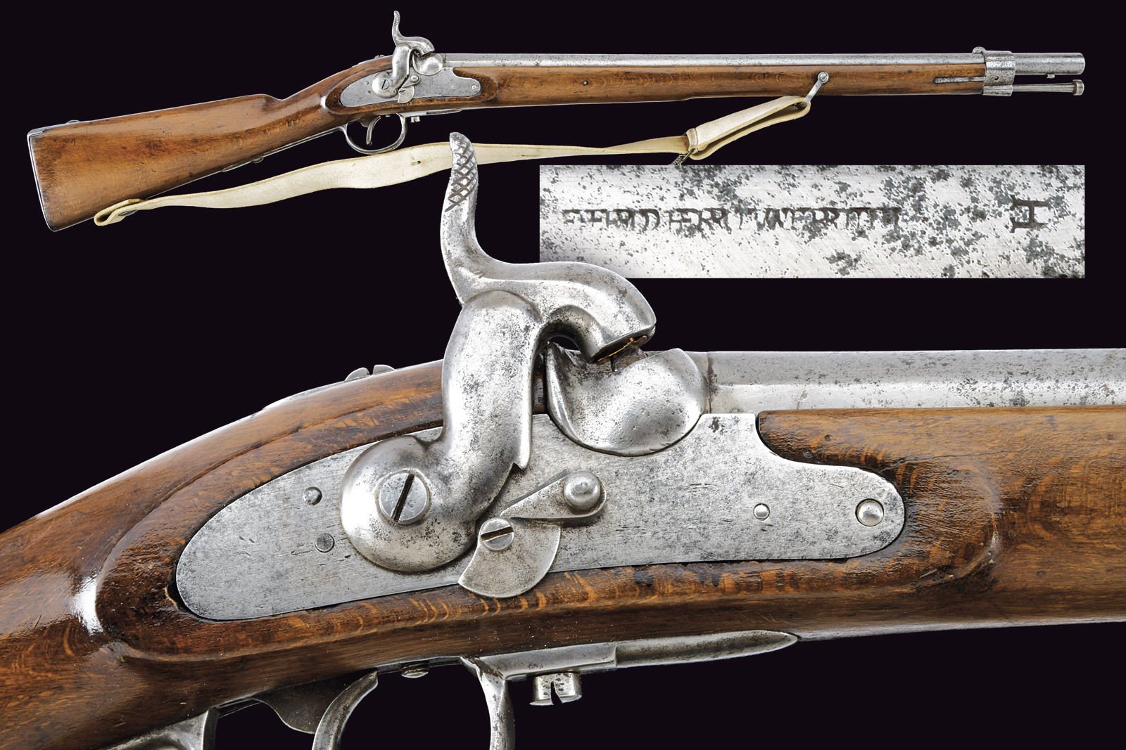 Fucile a luminello per Guardie della gendarmeria mod. 1852
