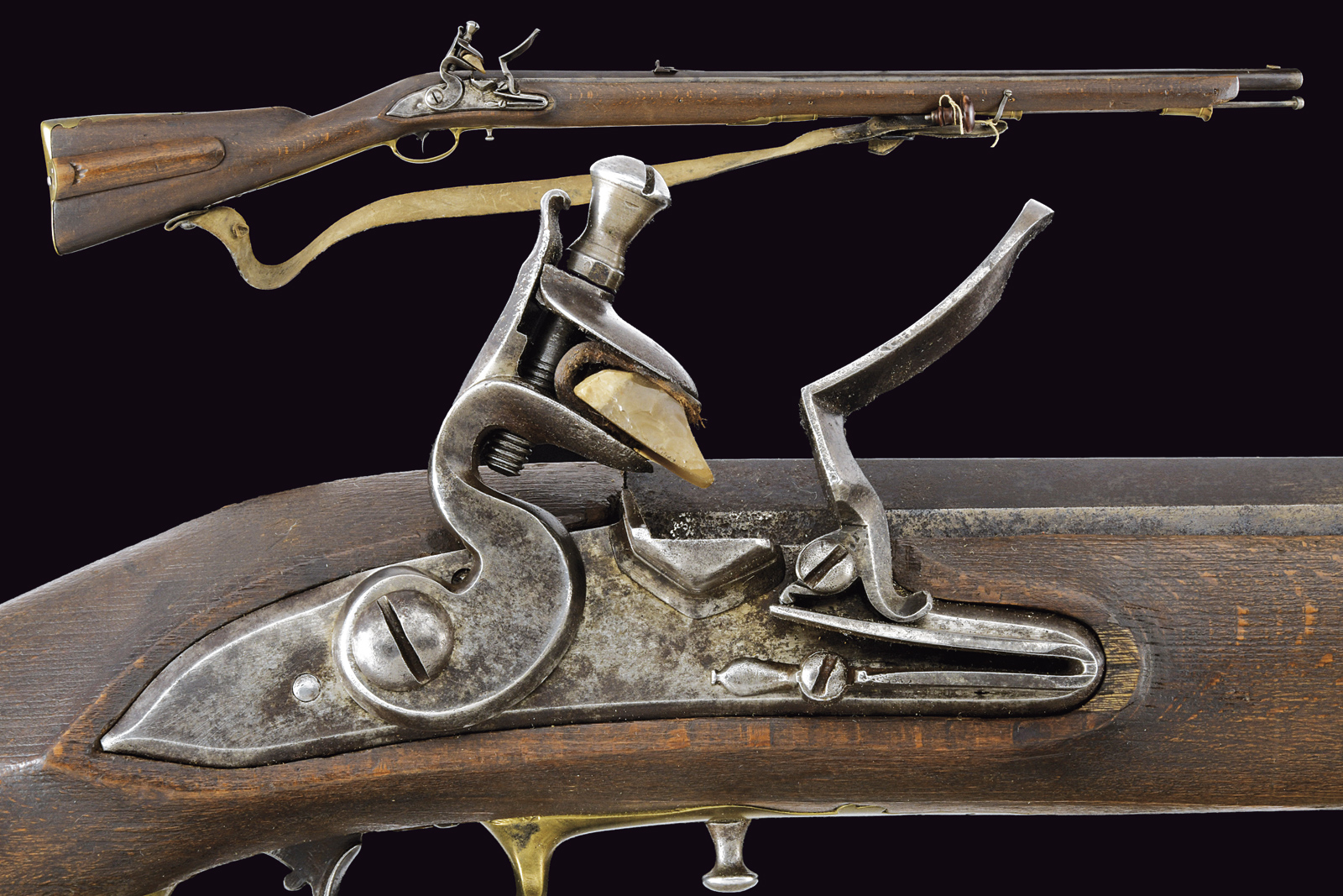 Raro Kavalleriestutzen mod. 1788 convertito in Jägerstutzen 