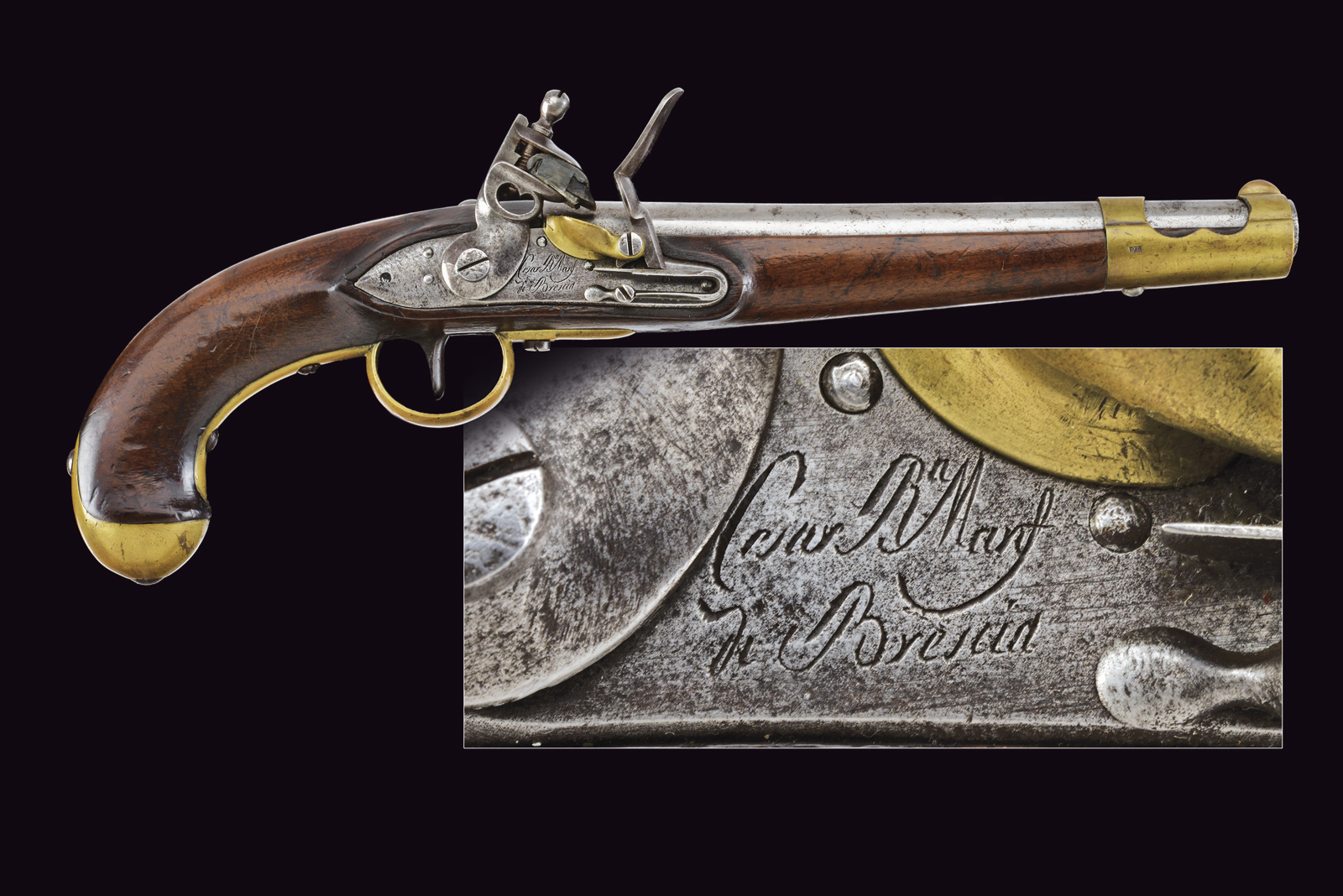 Pistola a pietra focaia da cavalleria mod. 1798/28