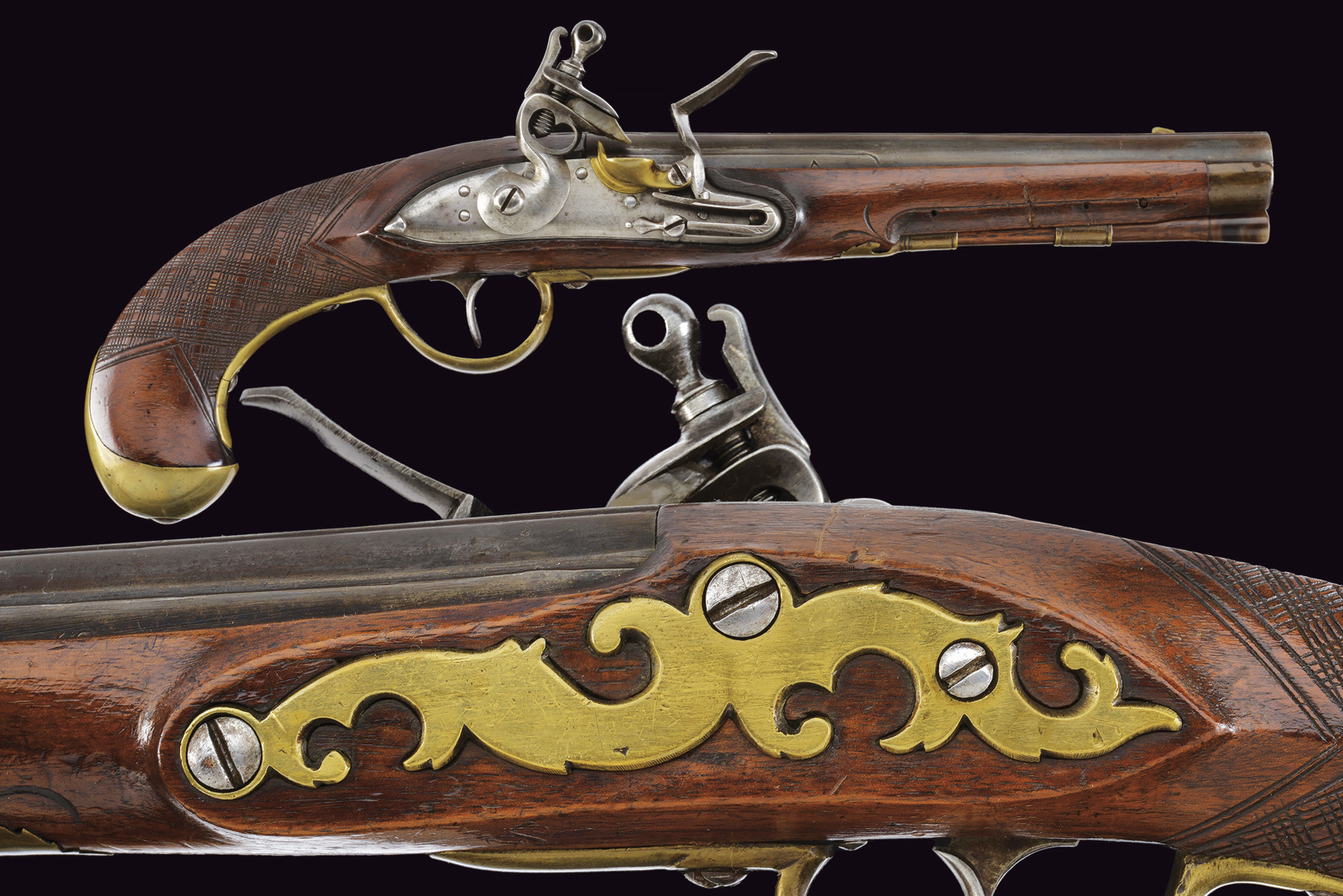 Pistola a pietra focaia da ufficiale mod. 1798