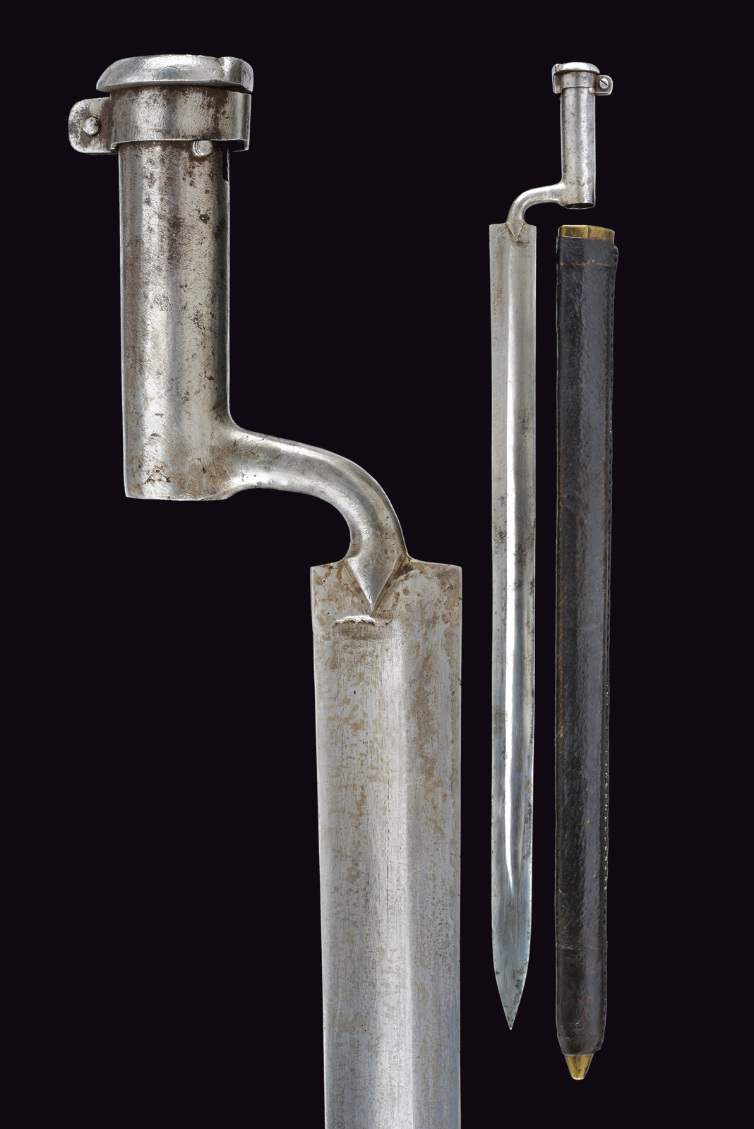  "Haubajonett"  a ghiera mod. 1807 per Jaegerstutzen