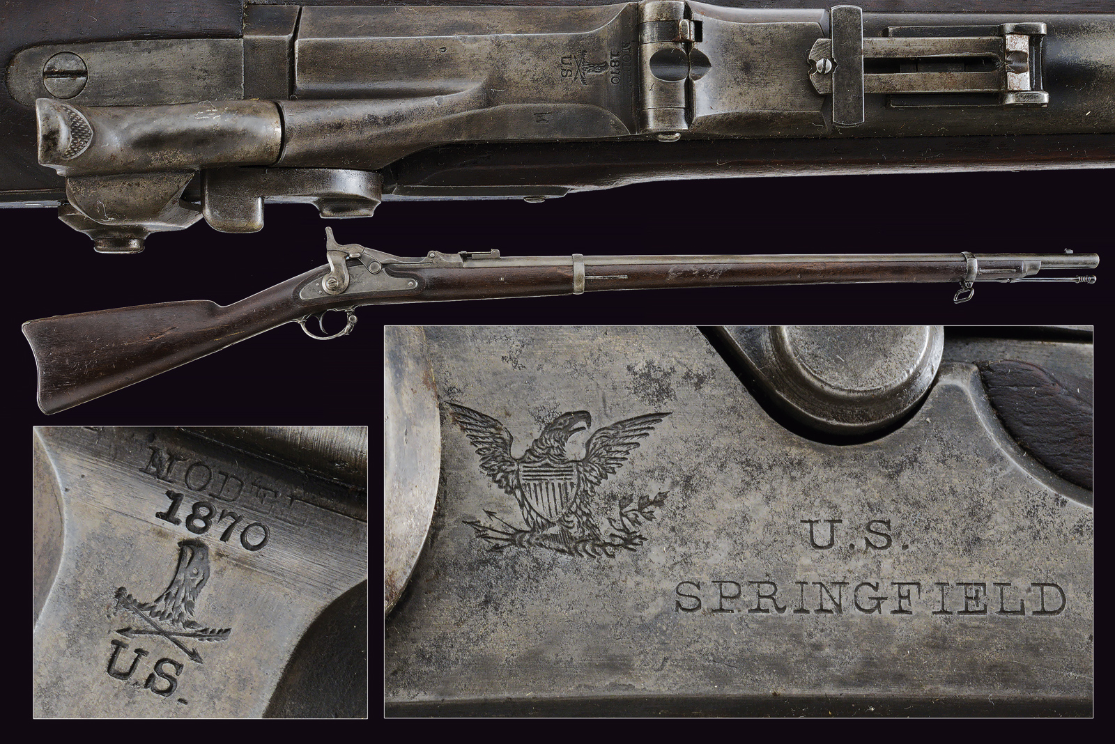 Fucile Trapdoor Springfield Mod. 1870