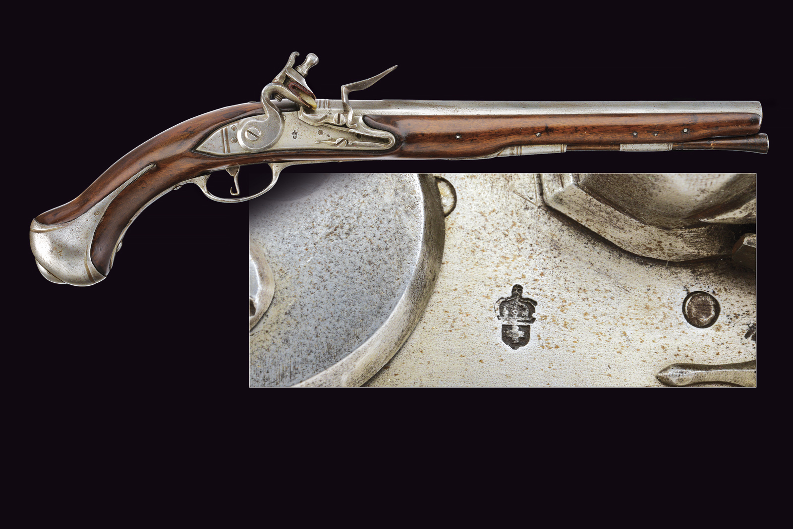 Pistola a pietra focaia da Dragone mod. 1726/53
