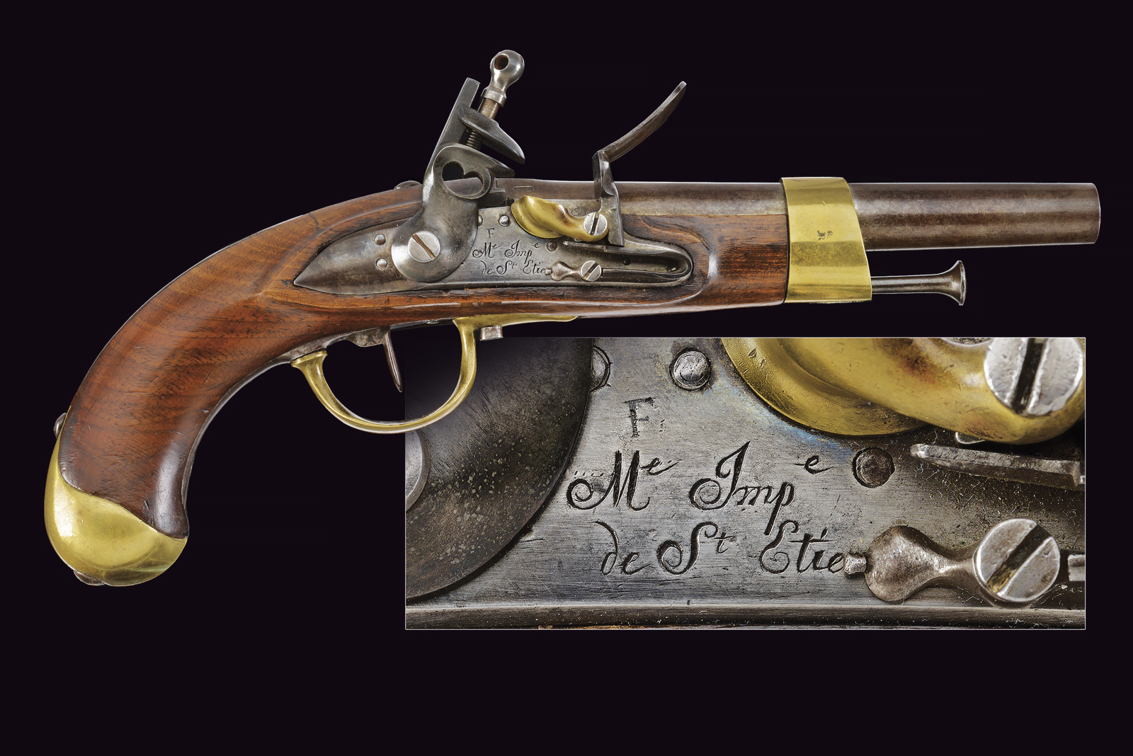 Pistola Mod. AN IX modificata AN XIII