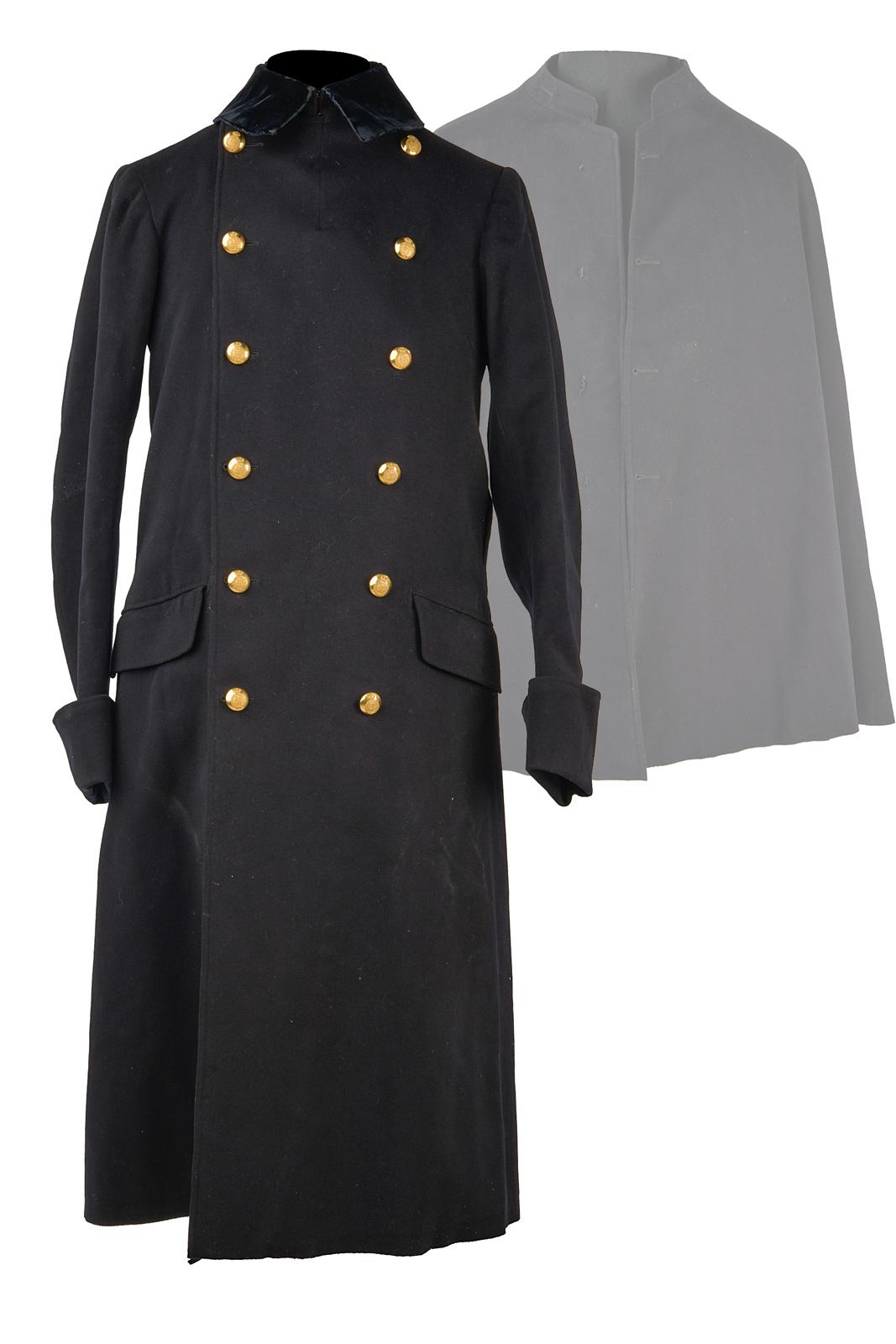Elegante cappotto con mantella da diplomatico